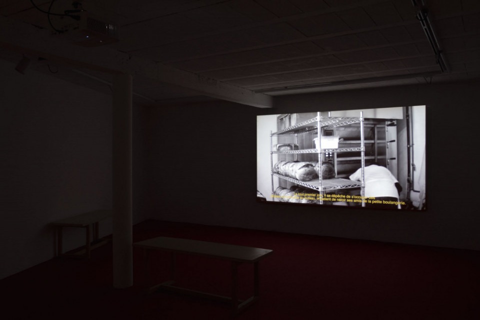 Photo projection exposition Cum Panis